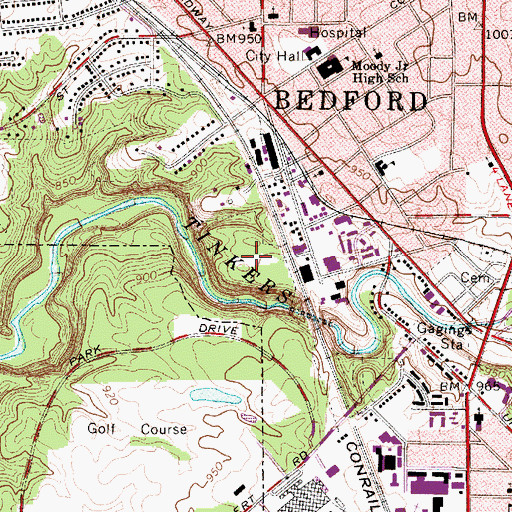 Topographic Map of Willis Picnic Area, OH