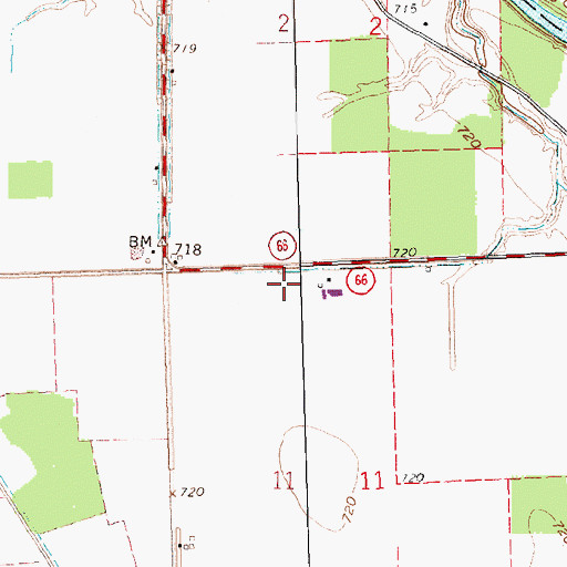 Topographic Map of Murat (historical), OH
