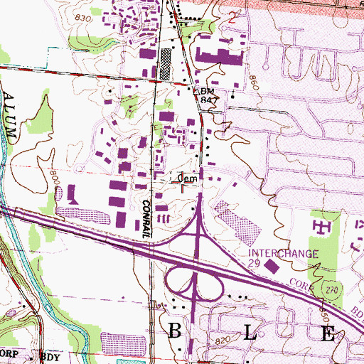 Topographic Map of West Pioneer Cemetery, OH