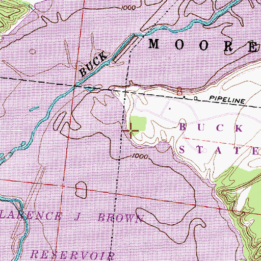 Topographic Map of Lakeview Trail, OH