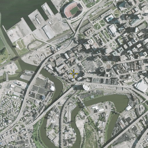 Aerial/Satellite Image of Hilliard Block, OH