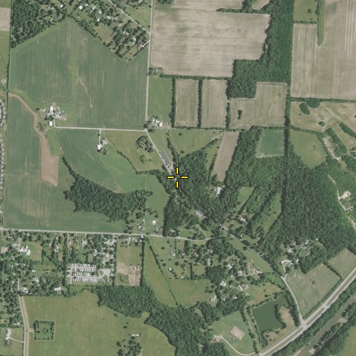 Aerial/Satellite Image of Bath Cemetery, OH