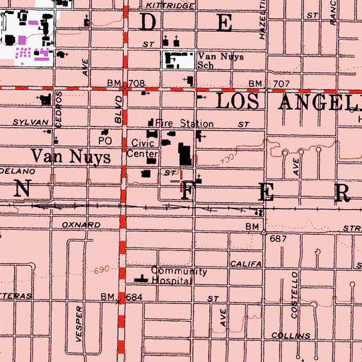 Topographic Map of Apostolic Gospel Church, CA