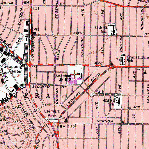 Topographic Map of Stannard Hall, CA