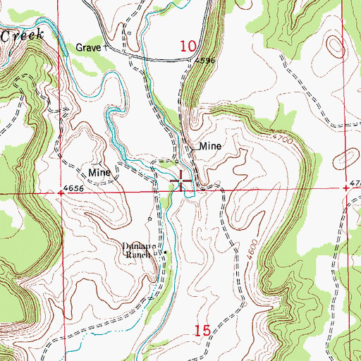 Topographic Map of West Carrizo Creek, CO