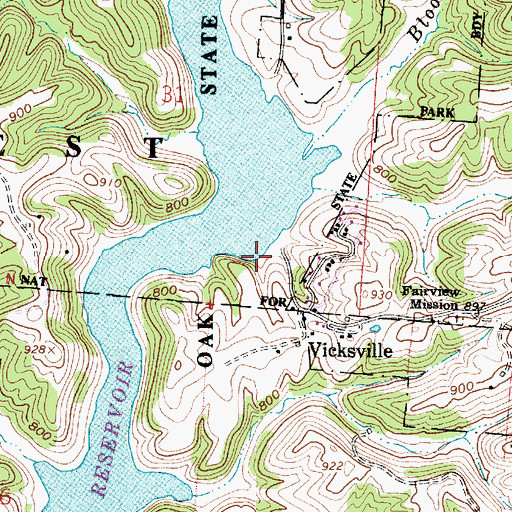 Topographic Map of Boat Dock Number 3, OH