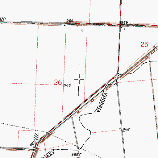 Topographic Map of Scioto Marsh (historical), OH