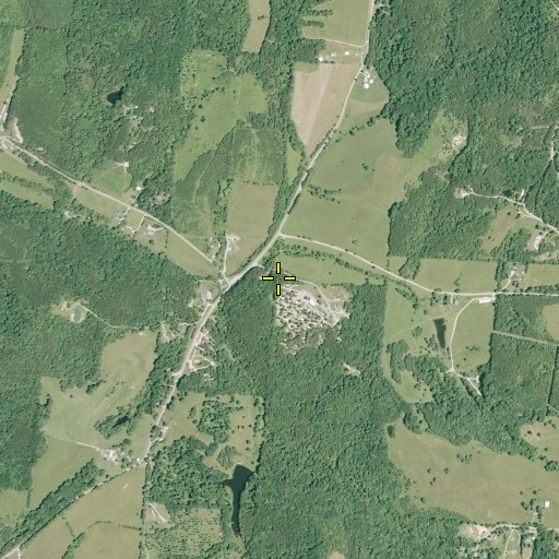 Aerial/Satellite Image of Blackjack Cemetery, OH