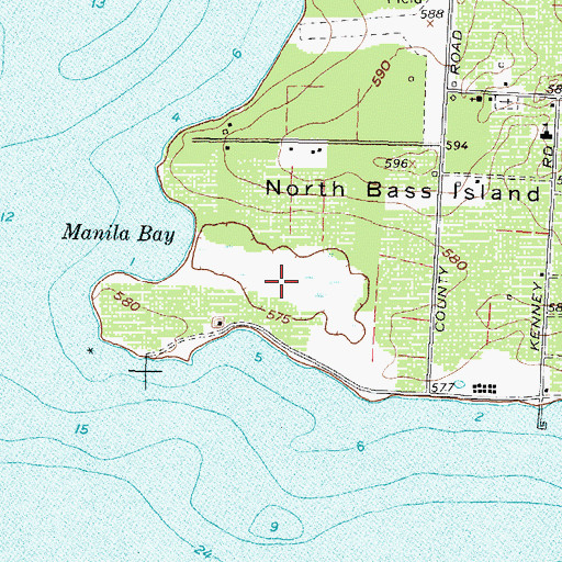 Topographic Map of Foxs Pond, OH