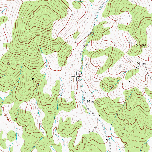 Topographic Map of Embargo, CO