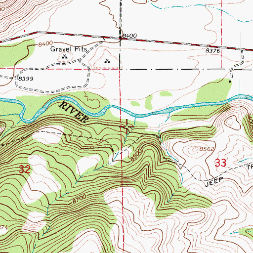 Topographic Map of Conoboy Canyon, CO