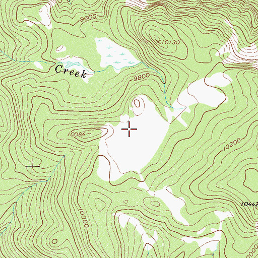 Topographic Map of Summit Park, CO