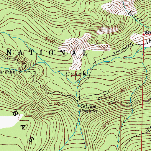 Topographic Map of Tent Rocks, CO