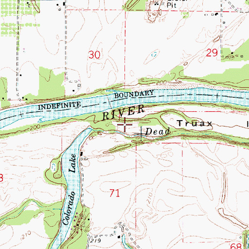 Topographic Map of Woodland Meadows City Park, OR