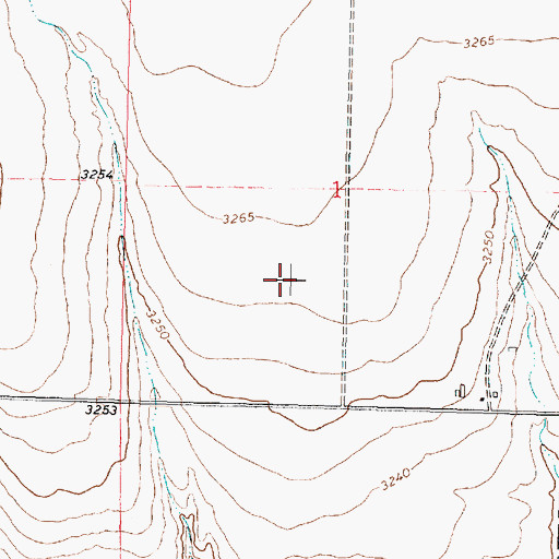 Topographic Map of Hibbard Township (historical), KS