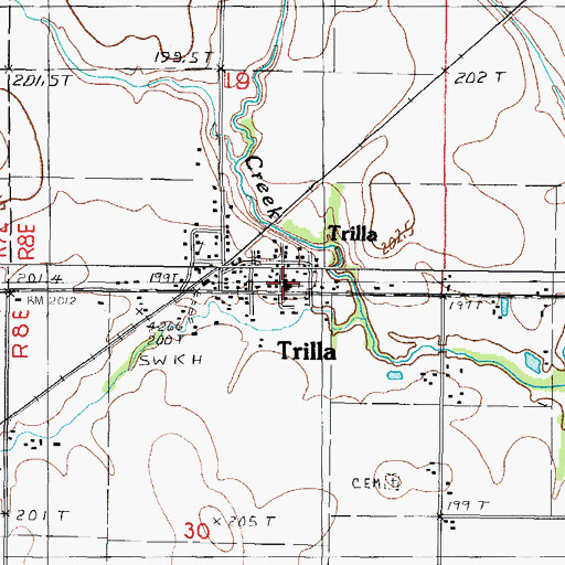 Topographic Map of Good Prospect Cumberland Presbyterian Church, IL