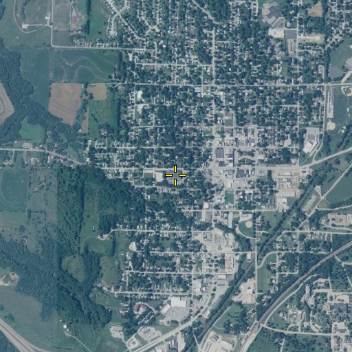 Aerial/Satellite Image of West Elementary School, IA