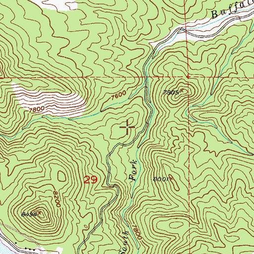 Topographic Map of Green Mountain Picnic Ground, CO