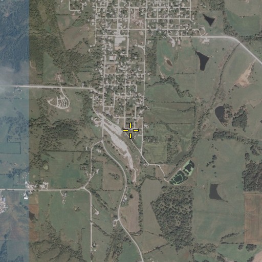 Aerial/Satellite Image of Leon (historical), IA