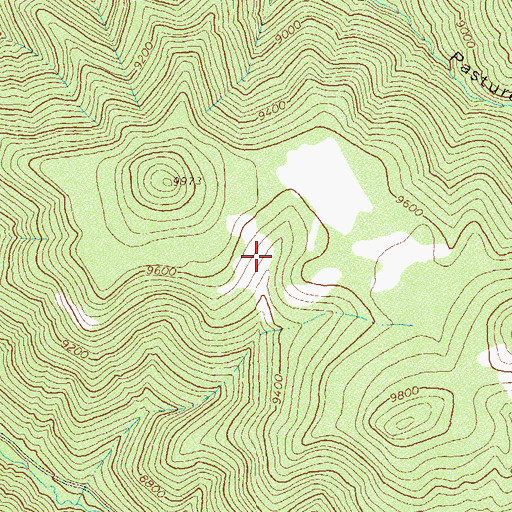 Topographic Map of Last Chance Reservoir, CO