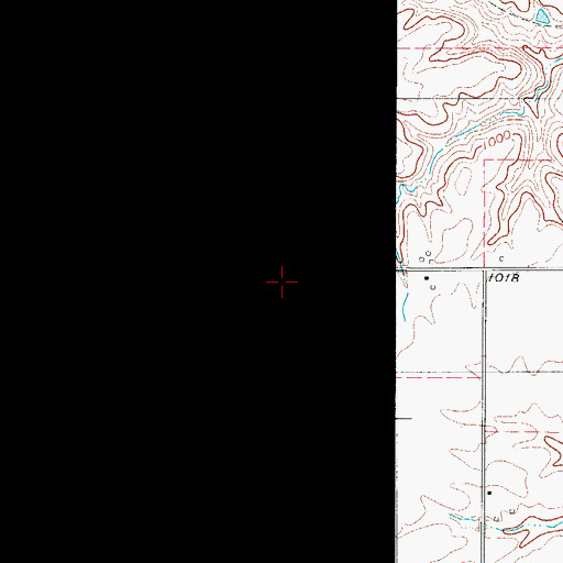 Topographic Map of Williamson Community Church, IA