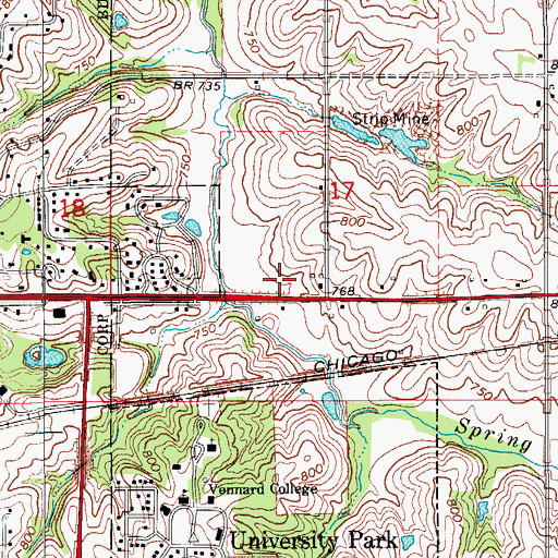 Topographic Map of Family Dental Practice Center, IA