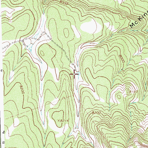 Topographic Map of Disappointment Number Three Reservoir, CO