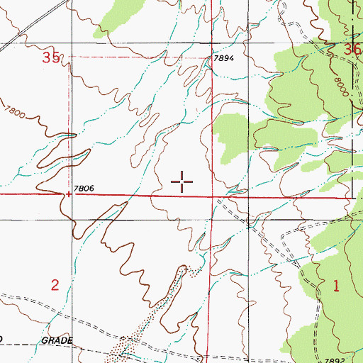 Topographic Map of Hutchinson Homestead, CO