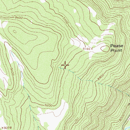 Topographic Map of McEwen Reservoir, CO