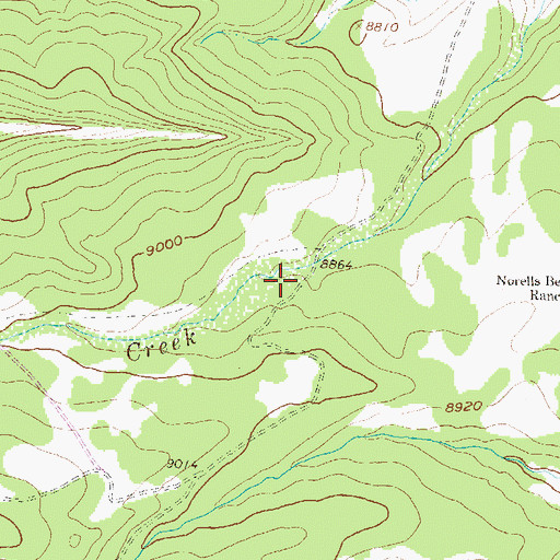 Topographic Map of Dyke Ditch Number Two, CO