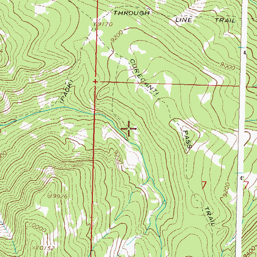 Topographic Map of Minnesota Cow Camp, CO