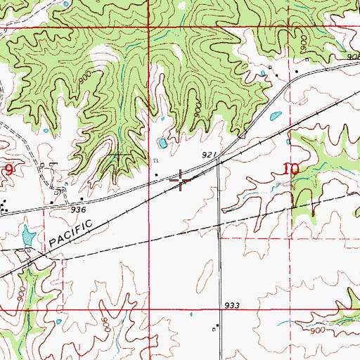 Topographic Map of Paris (historical), IA