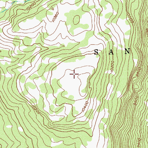 Topographic Map of Tom Akin Reservoir, CO