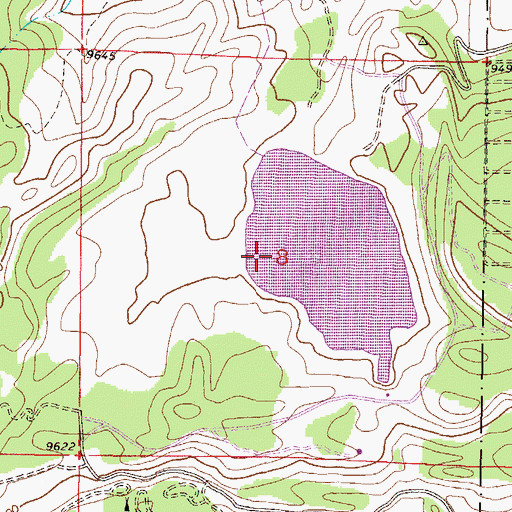 Topographic Map of Mount Elbert Forebay, CO