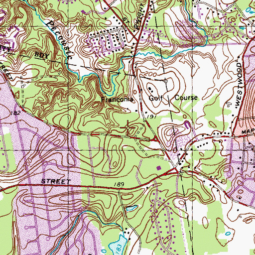 Topographic Map of Heritage Academy, MA