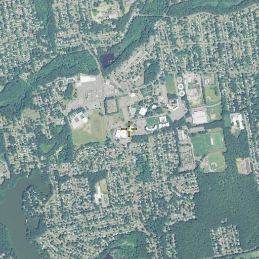 Aerial/Satellite Image of Sleith Hall, MA