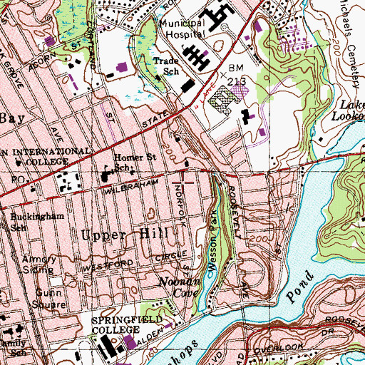 Topographic Map of Whole Truth Temple, MA