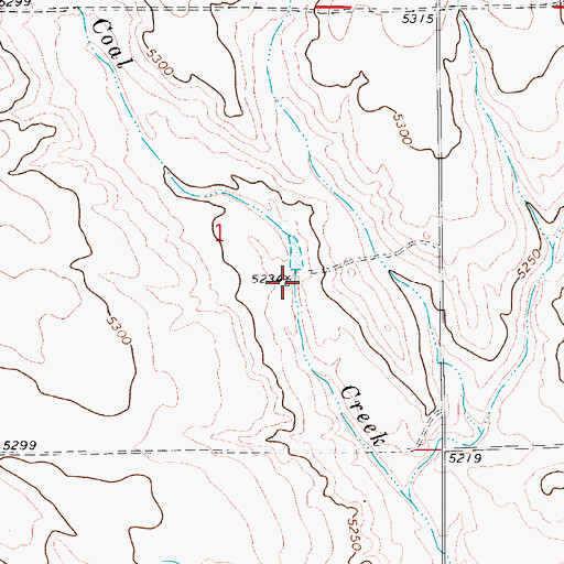 Topographic Map of Gunn Windmill, CO