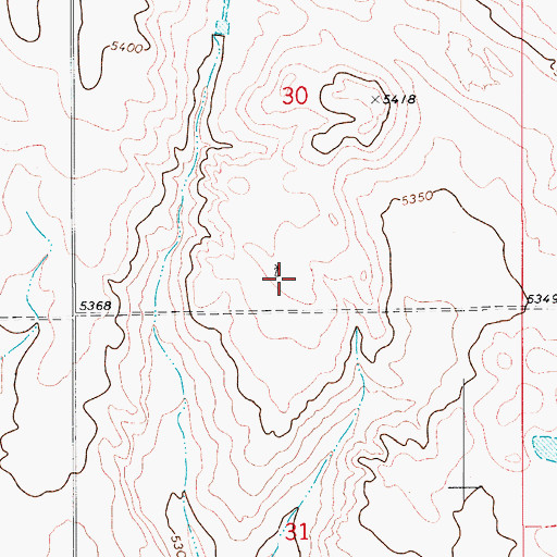 Topographic Map of Lamm Windmill, CO