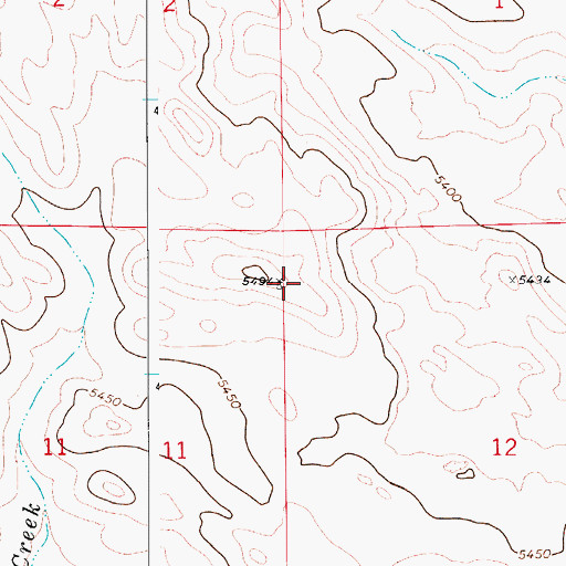 Topographic Map of McNamara Junior Windmill, CO