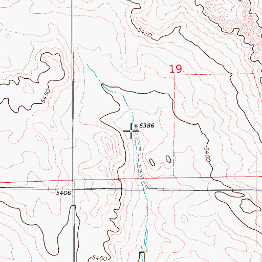 Topographic Map of Erix Windmill, CO