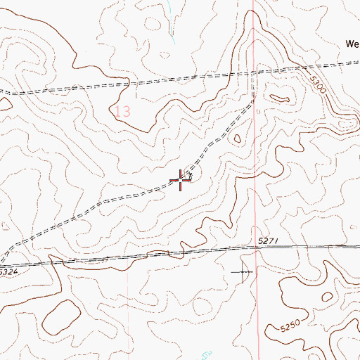 Topographic Map of Colt Windmill, CO