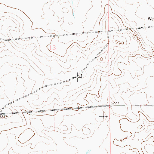 Topographic Map of Colt Windmill, CO