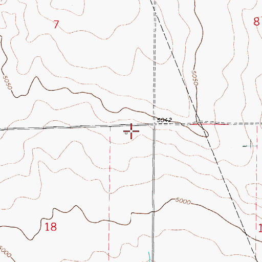 Topographic Map of Range Rider Headquarters, CO
