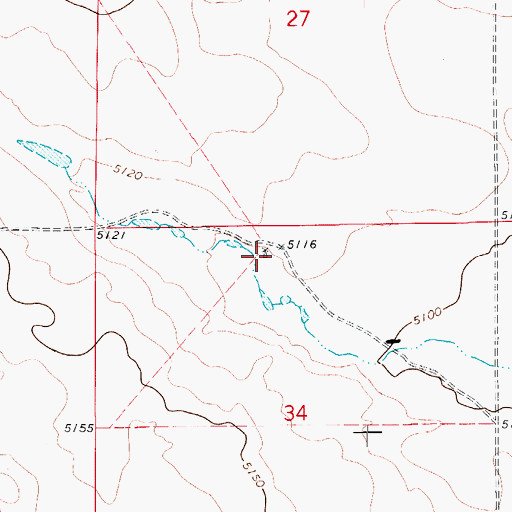 Topographic Map of Stewart Windmill, CO
