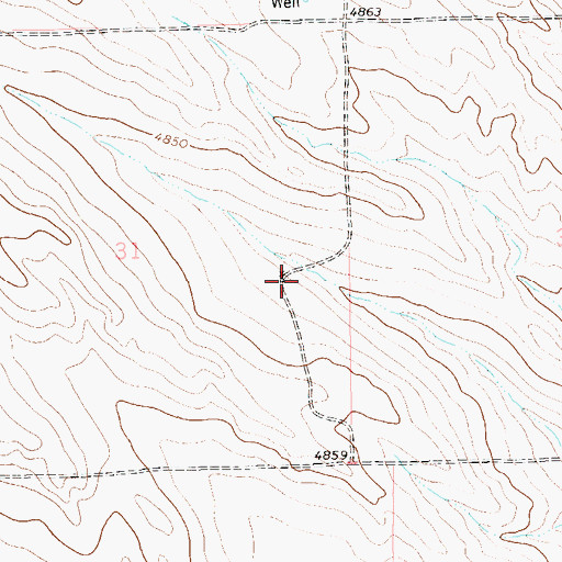 Topographic Map of Bog Windmill, CO