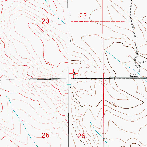 Topographic Map of Joker Windmill, CO
