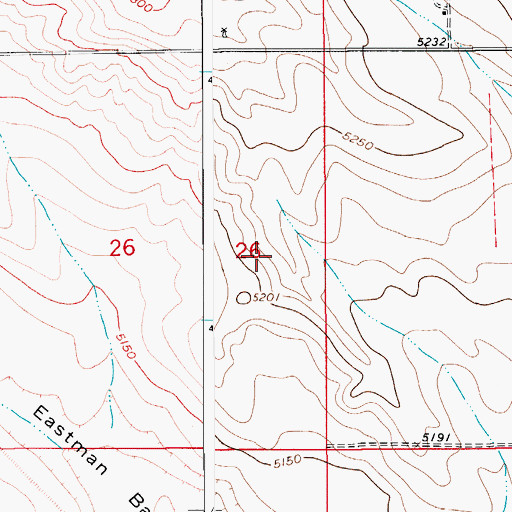Topographic Map of Joker Windmill, CO