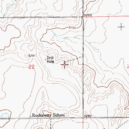 Topographic Map of Kindvall Windmill, CO