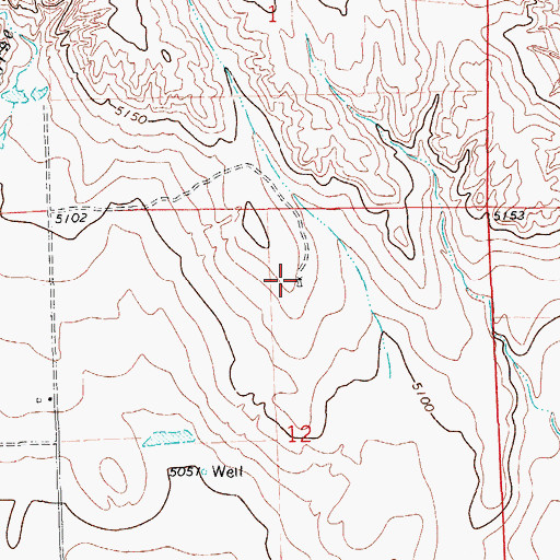 Topographic Map of Rohn Windmill, CO